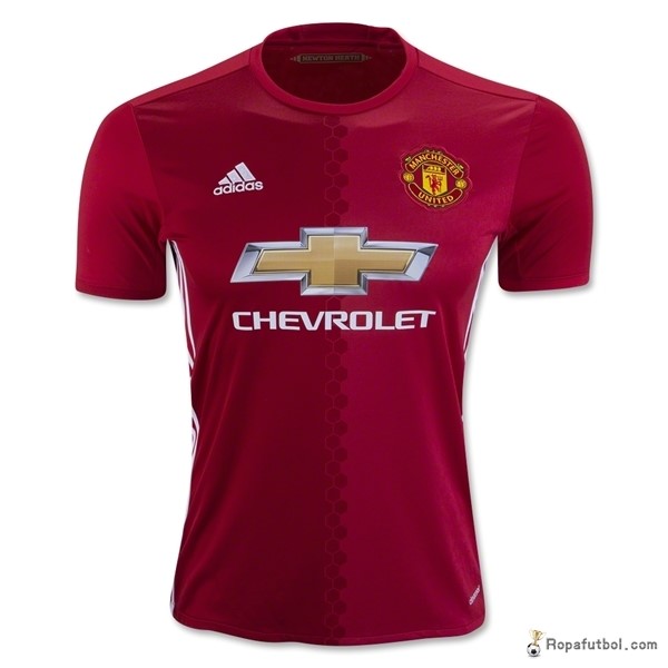 Tailandia Camiseta Manchester United Replica Primera Ropa 2016/17 Rojo